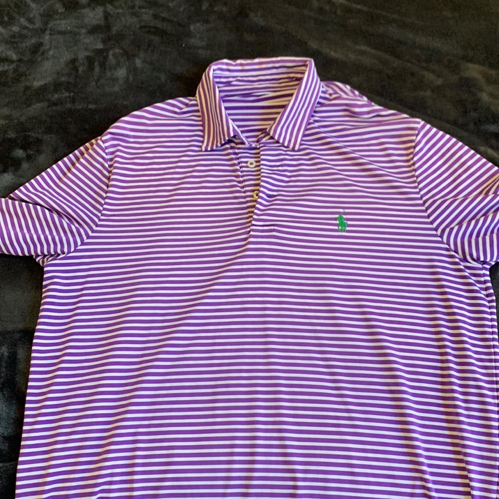 Mens athletic golf shirt